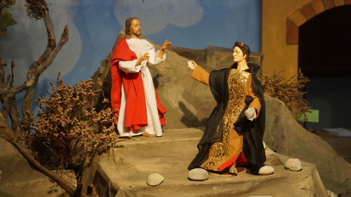 Jesus wird vom Teufel versucht