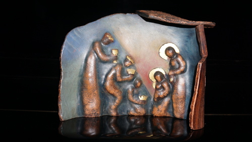 Keramikrelief